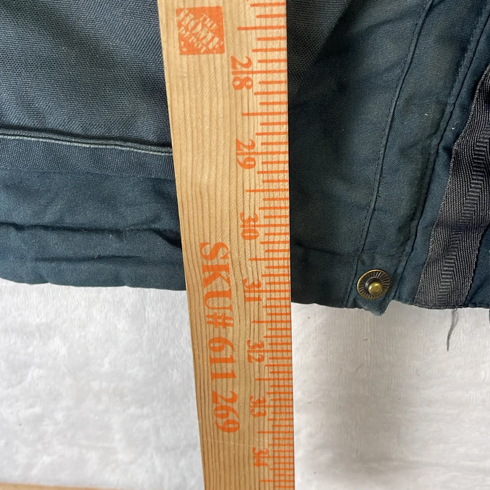 Fjallraven Barents Parka Men's Navy Blue G-1000 Jacket Size S Faux Fur Hood